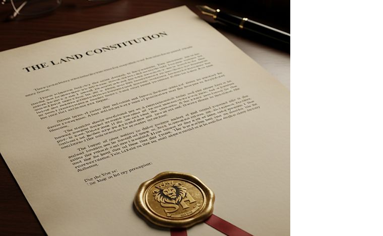 The Land Constitution Governing the 100-Year Estate